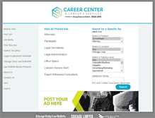 Tablet Screenshot of jobs.lawbulletin.com